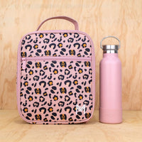 Blossom Leopard Large Insulated Lunchbag to Protect Lunchboxes by Montii Montii Co. Insulated Bag