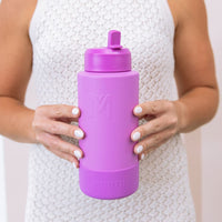 Montii Fusion 1000ml Insulated Drink Bottle - Fushcia - Montii Insulated Water Bottles NZ