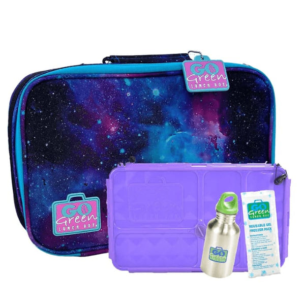 Go Green Lunchbox Set Cosmic Purple Lunchbox - Go Green Lunchbox Set NZ