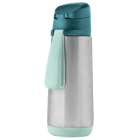Insulated Spout 500ml Drink Bottle - Emerald Forest bbox Stainless Steel Water Bottle