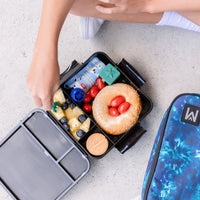 Montii Midnight Bento Plus Lunchbox NZ - Montii Lunch Boxes