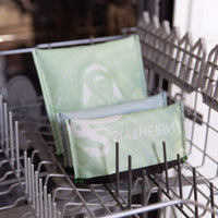 Bumkins Reusable Sandwich & Snack Bags 3-Pack: Slytherin™ Bumkins Reusable Snack Bags