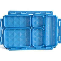 Go Green Lunchset Blue Camo Blue Box Go Green lunchbox