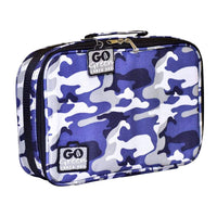 Go Green Lunchset Blue Camo Blue Box Go Green lunchbox