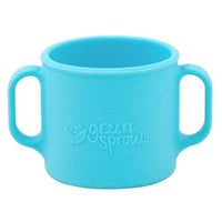 Green Sprouts Silicone Learning Cup Aqua Green Sprouts Silicone Cup