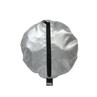 Loqi Weekender Metallic Matt Collection - Silver Loqi Duffle Bag