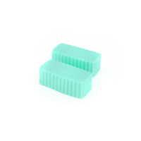 Mint Silicone Bento Rectangle Cups 2 Pack - lunchboxes & baking Little Lunchbox Co. Silicone Cases