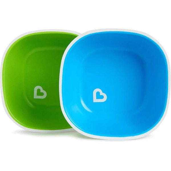 Munchkin Splash Bowls 2 Pack Blue and Green Munchkin Bowl