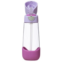 Large Kids Tritan Plastic Water Bottle by Bbox 600ml Sugar Plum