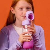 Large Kids Tritan Plastic Water Bottle by Bbox 600ml Sugar Plum