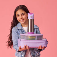 Insulated 500ml Stainless Steel Drink Bottle - Sugar Plum