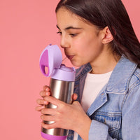 Insulated 500ml Stainless Steel Drink Bottle - Sugar Plum