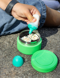 Dishwasher Safe Insulated Food Jar 200ml Apple