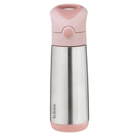 Insulated 500ml Stainless Steel Drink Bottle - Blush Crush