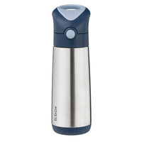 Insulated 500ml Stainless Steel Drink Bottle - Midnight