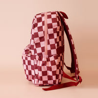 Kids Backpack - Cherry Check