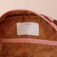 Kids Backpack - Cherry Check