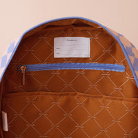 Kids Backpack - Blue Diamonds