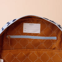 Kids Backpack - Navy Diamonds