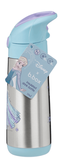 BBox Insulated drink bottle with Disney character design on a white background