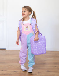 Large Insulated Lunch bag for Keeping Food Cool by Montii Co - Cosmic Bloom