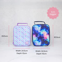 Large Insulated Lunch bag for Keeping Food Cool by Montii Co - Starlight