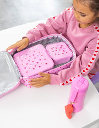 Large Insulated Lunch bag for Keeping Food Cool by Montii Co - Sweetheart