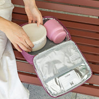Dishwasher Safe Insulated Lunch Pot - 300ml - Bubblegum