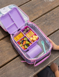 Dishwasher Safe Insulated Snack Pot - 260ml - Lilac