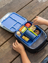 Dishwasher Safe Insulated Snack Pot - 260ml - Navy