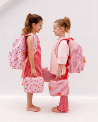 Kids Backpack - Strawberry Stripe