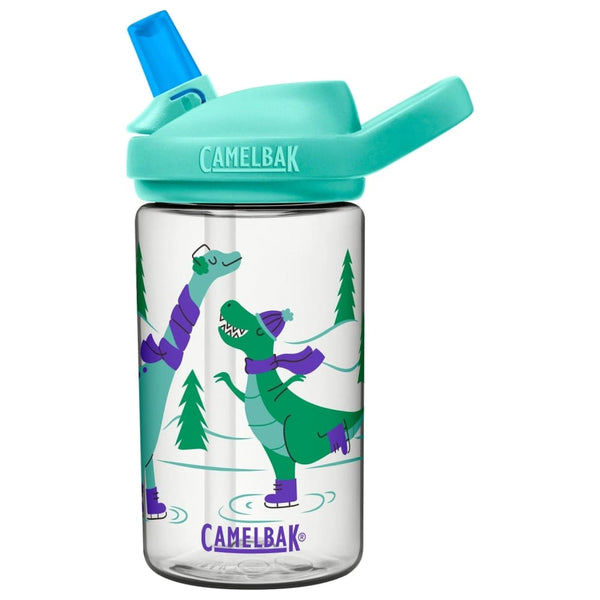 Camelbak Eddy Kids Drink Bottle Ice Skating Dinosaurs - Camelbak Drink Bottle NZ