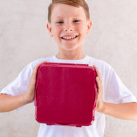 Montii Crimson Bento Plus Lunchbox NZ - Montii Lunch Boxes