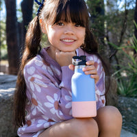 Montii Mini Kids Drink Bottle Sky - Montii NZ