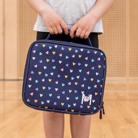 Hearts Medium Insulated Lunch bag for Cool Food by Montii Co. Montii Co. Insulated Bag