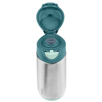 Insulated Spout 500ml Drink Bottle - Emerald Forest bbox Stainless Steel Water Bottle