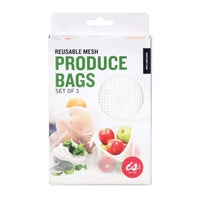 IS Gift Mesh Produce Bags (Set of 3) Default IS Gift Reusable Pouch