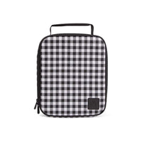 MontiiCo Black Gingham Insulated Lunchbag - Montii Lunchbags NZ