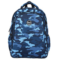 Alimasy Blue Camo Midsize Kids School Backpack - Alimasy Backpacks NZ