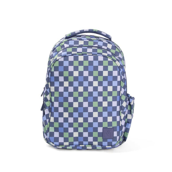 MontiiCo Checkmate Junior backpack on a white background - Montii Backpacks NZ