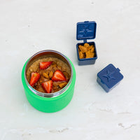 Dishwasher Safe Insulated Food Jar 400ml Apple
