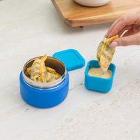 Dishwasher Safe Insulated Food Jar 200ml Blueberry