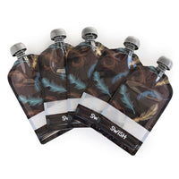 Swish Reusable Food Pouches - Swish Feathers Pack of Reusable Yoghurt Pouches NZ