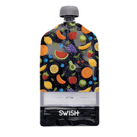 Swish Reusable Food Pouch - Fruit Design - Food Pouch NZ