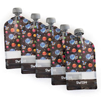 Swish Reusable Food Pouches NZ - Swish Space Reusable Pouches