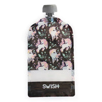 Swish Reusable Food Pouches - Swish Unicorn Pack of Reusable Yoghurt Pouches NZ