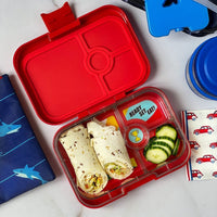 Yumbox Original Roar Red Lunchbox - 6 Compartments