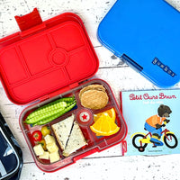 Yumbox Original Roar Red Lunchbox - 6 Compartments