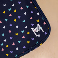 Cute Hearts Large Insulated Lunchbag to Protect Lunchboxes by Montii Montii Co. Insulated Bag