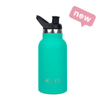 Montii Co Mini Insulated Drink Bottle 350ml Kiwi Montii Stainless Steel Water Bottle